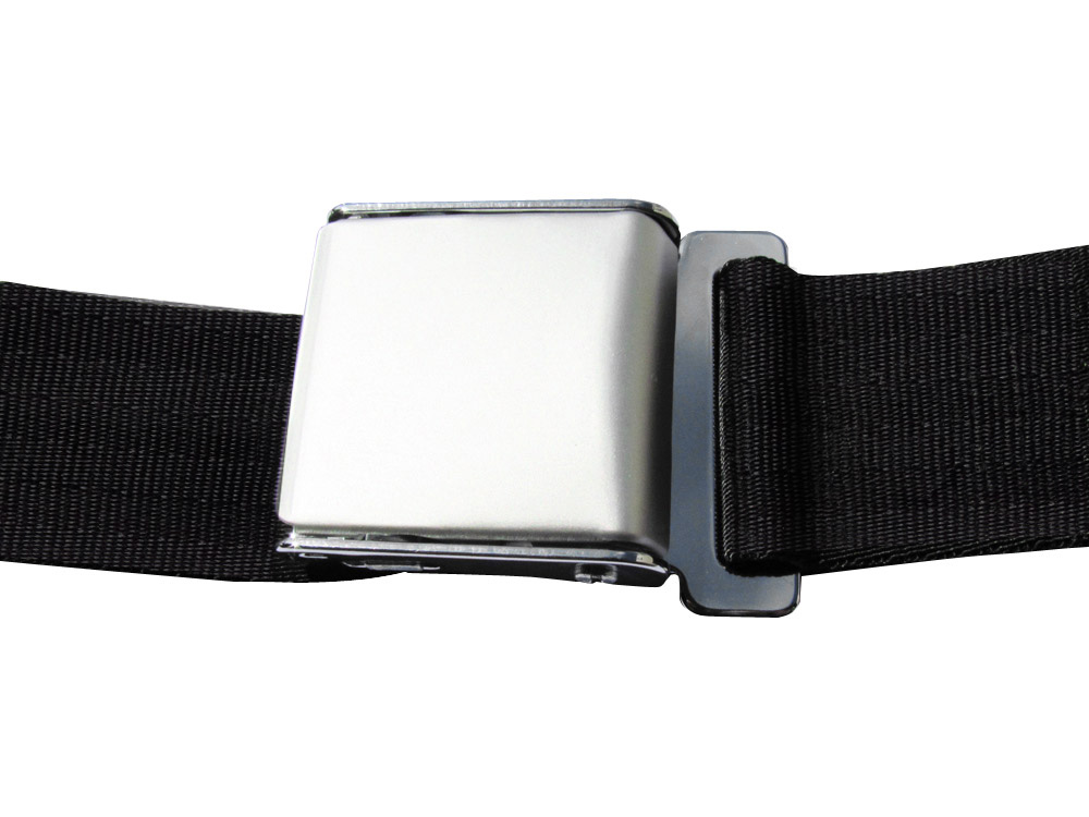 Universal Seat Belt, Replacement Lap Seatbelt, Satin Lift Latch, Tan