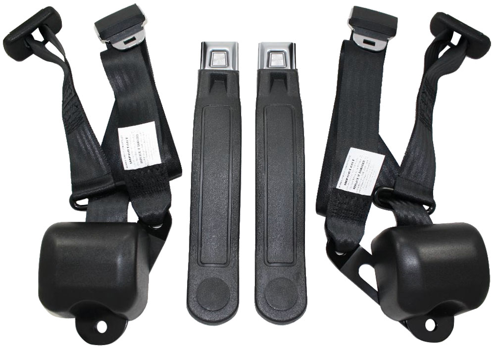 Camaro 3Point Conversion Seat Belts, 196769, Starbust