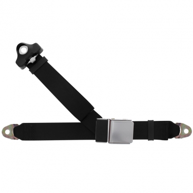 3 Point Seat Belt With Chrome Lift Latch