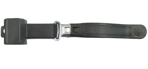 2 Point Retractable Lap Belt With Chrome PusH Button