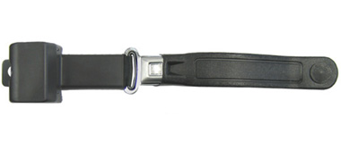 2 Point Retractable Lap Belt With Chrome Push Button