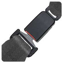 End Release Button seat belt buckle.