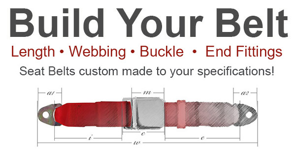 Build your own custom seat belt Mobile Banner.