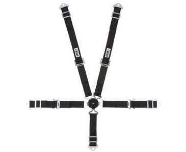 Crow Kam Lock Lap Belt 5-Way Black Floor Mount Crow Kam Lock Lap Belt 5-Way Black Floor Mount