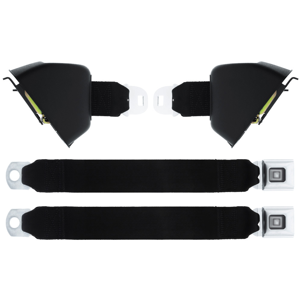 19691972 GM Retractable Lap Belts, Premium
