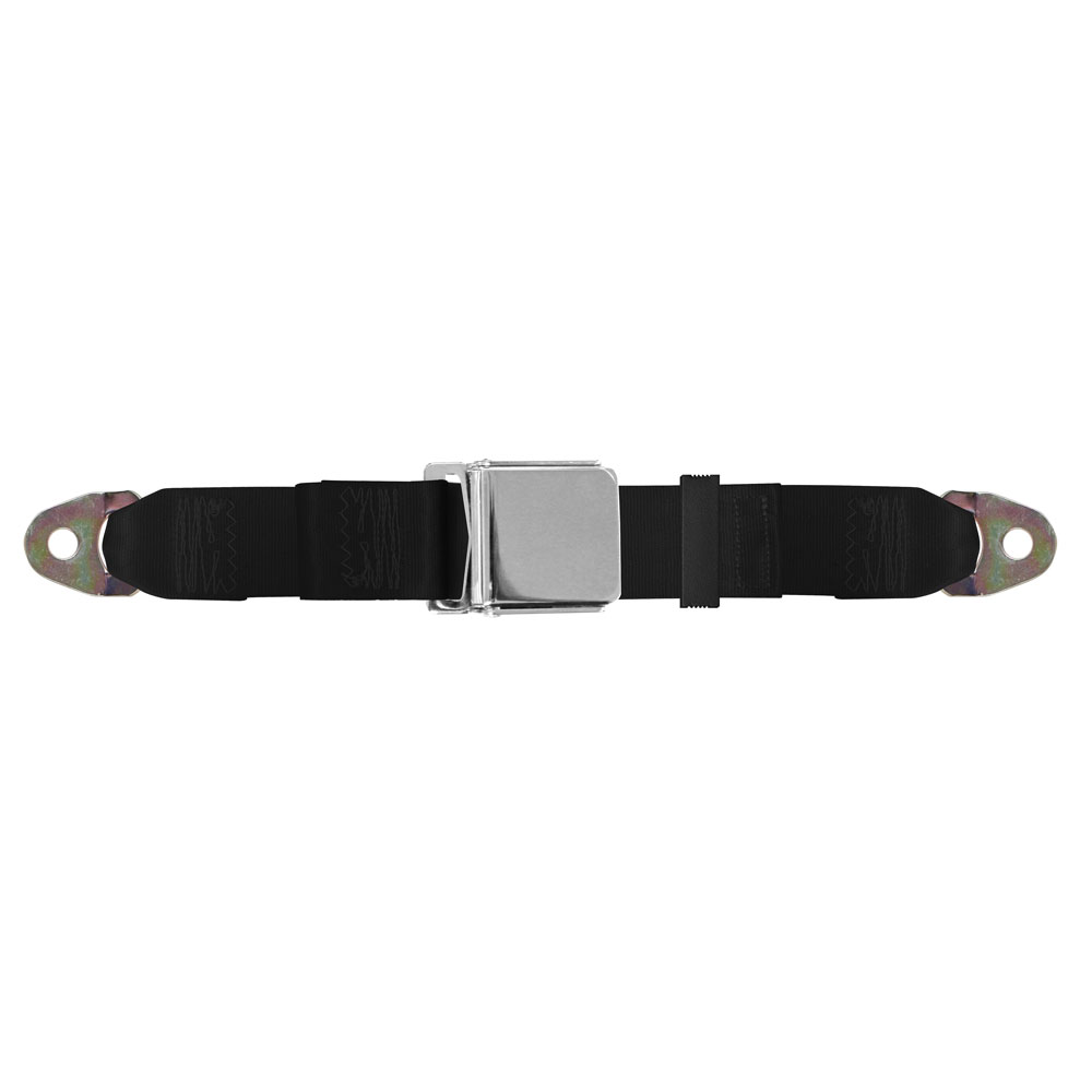 1800-60-Black-Lap-Seat-Belt-Chrome-Lift-