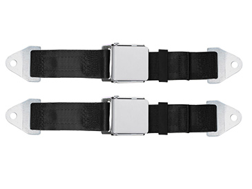 ベルドアベア ラッテテディ 1963 Corvette Lap Belts | OE Style | Satin Lift Latch