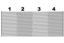 Seat Belt 4 Panel Polypropylene Webbing 
