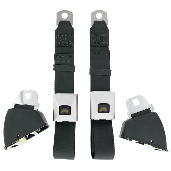 19641967 A Body Retractable Lap Belts, Premium Stagecoach Replacement