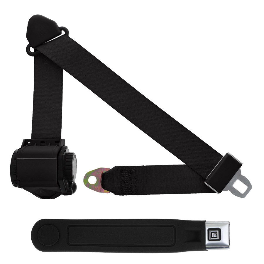 12 Seat Belt Extender, Bolt-In: Replacement Seat Belts