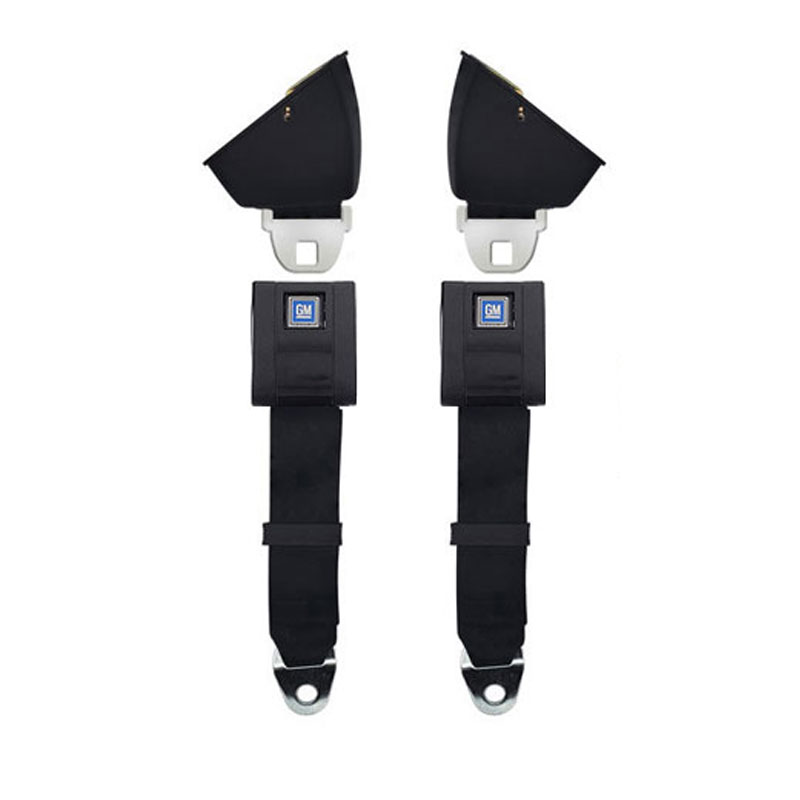 Seatbelt Solutions 2 Point Non-Retractable Lap Belt with Chrome Lift Lever Buckle