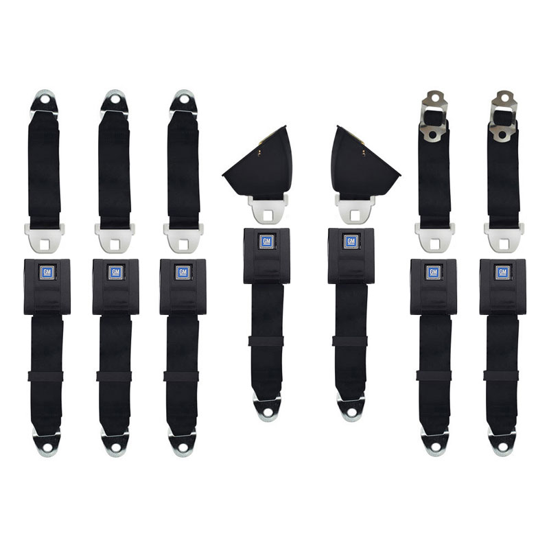 196872 Chevelle 6769 Camaro/Firebird Lap & Shoulder Seat Belt Set, OE