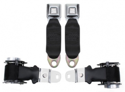 1972-73 Corvette Retractable Lap Seat Belts - Starburst Buckles