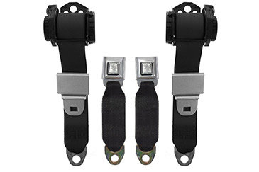 1978-82 Corvette Belts | 3-Pt Retractable | Starburst Buckle