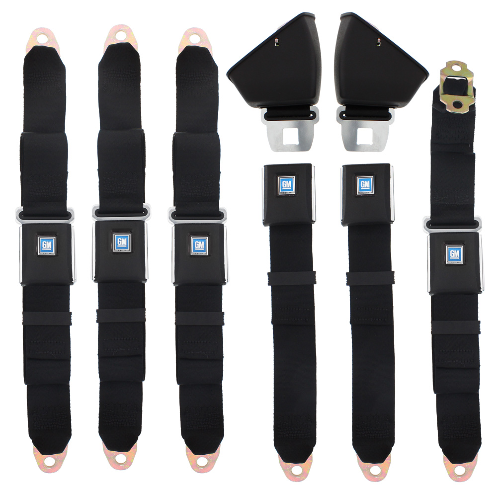 196872 Chevelle Lap & Shoulder Seat Belt Set