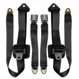 1982-1991 Jeep Wrangler 3 Pt Retractable Front Seat Belts