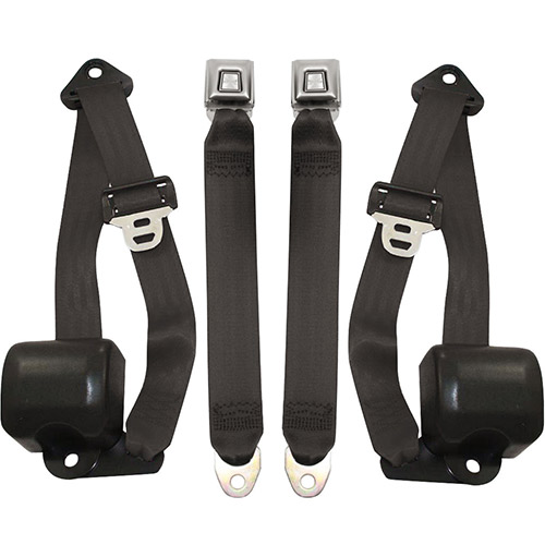 1992-1995 Jeep Wrangler 3 Pt Retractable Front Seat Belts