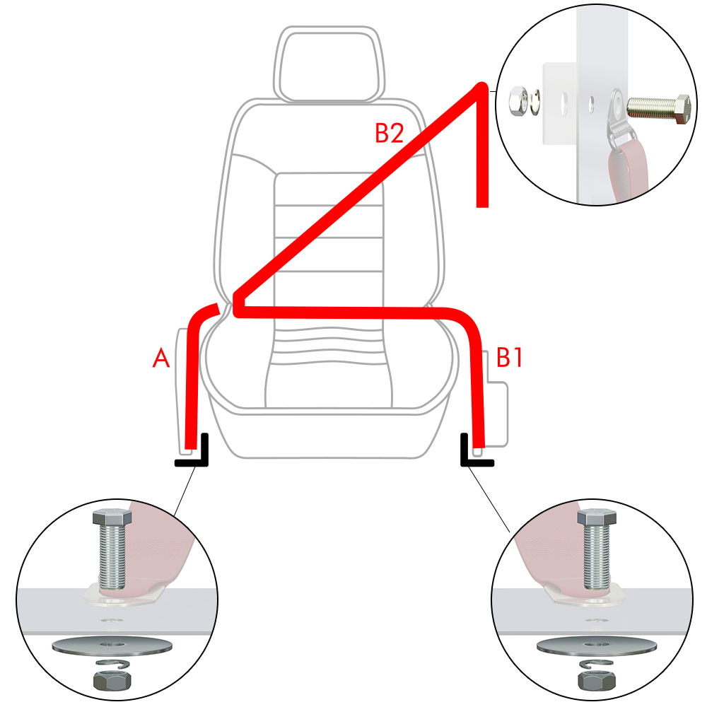 Learn about 110+ imagen three point seat belt - In.thptnganamst.edu.vn