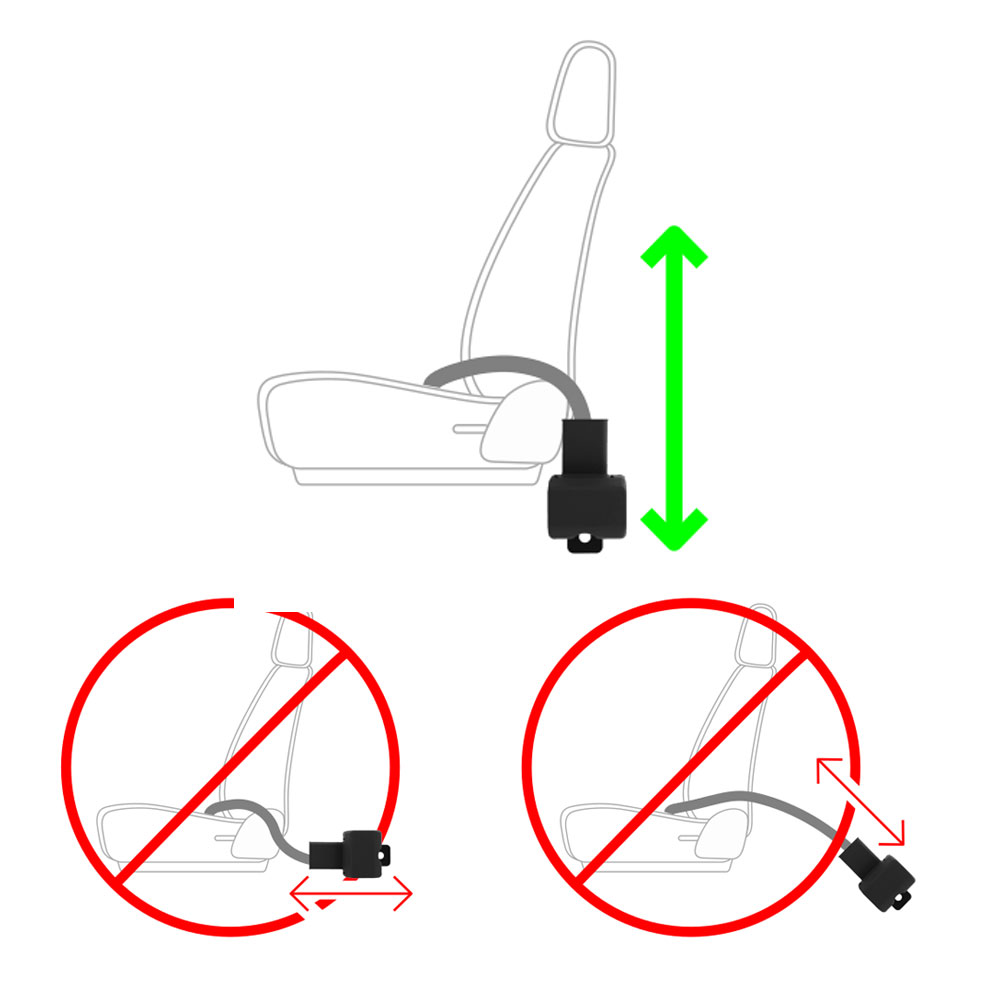 Mounting a 2 Point Retractable Seat Belt